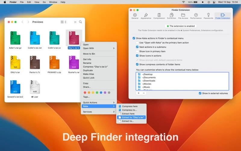 Keka screenshot 5
