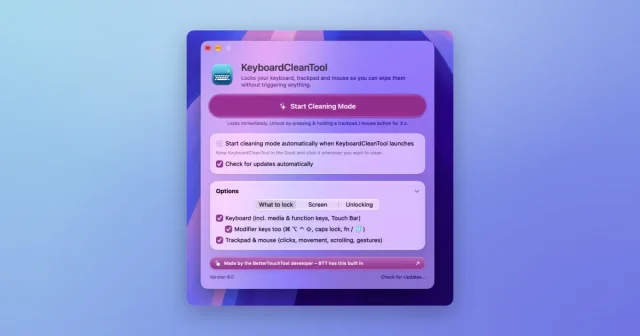 KeyboardCleanTool screenshot