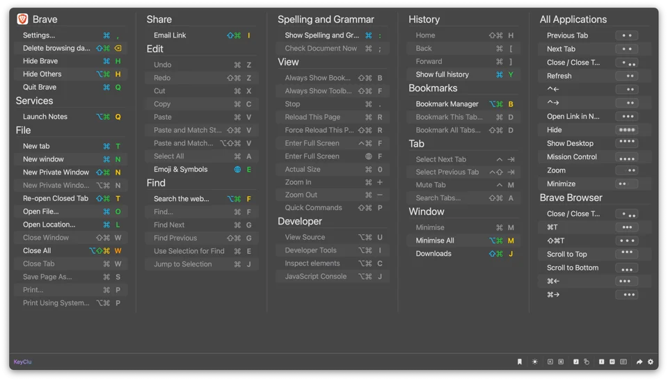 KeyClu screenshot 5