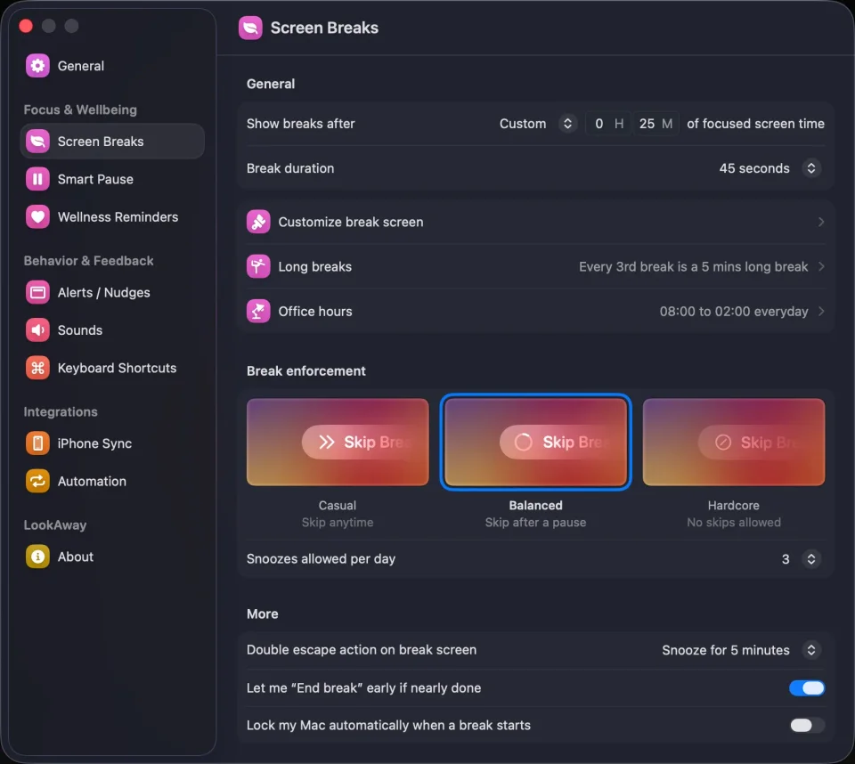 LookAway screenshot 7