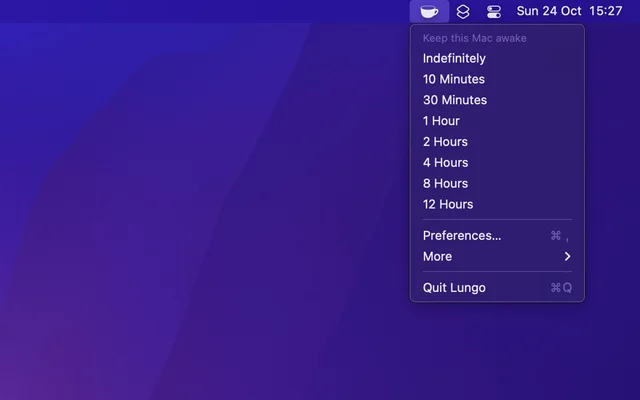 Lungo screenshot