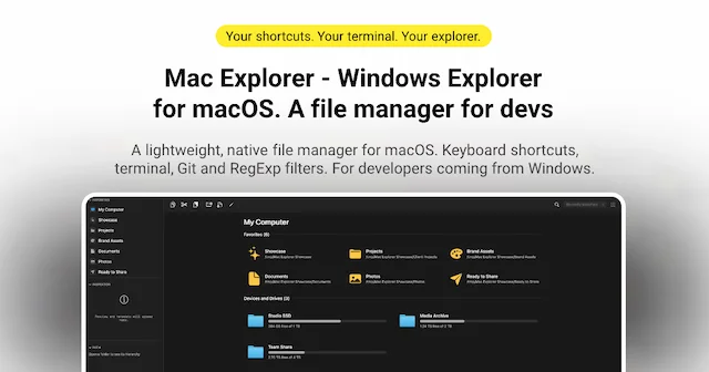 Mac Explorer screenshot