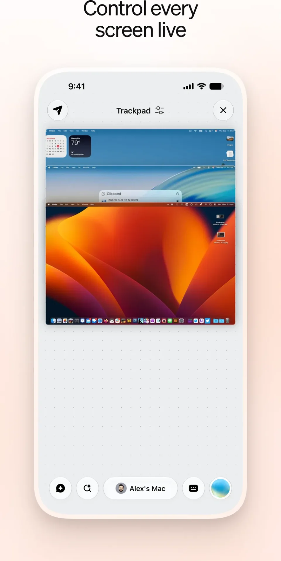 Maccess screenshot 2