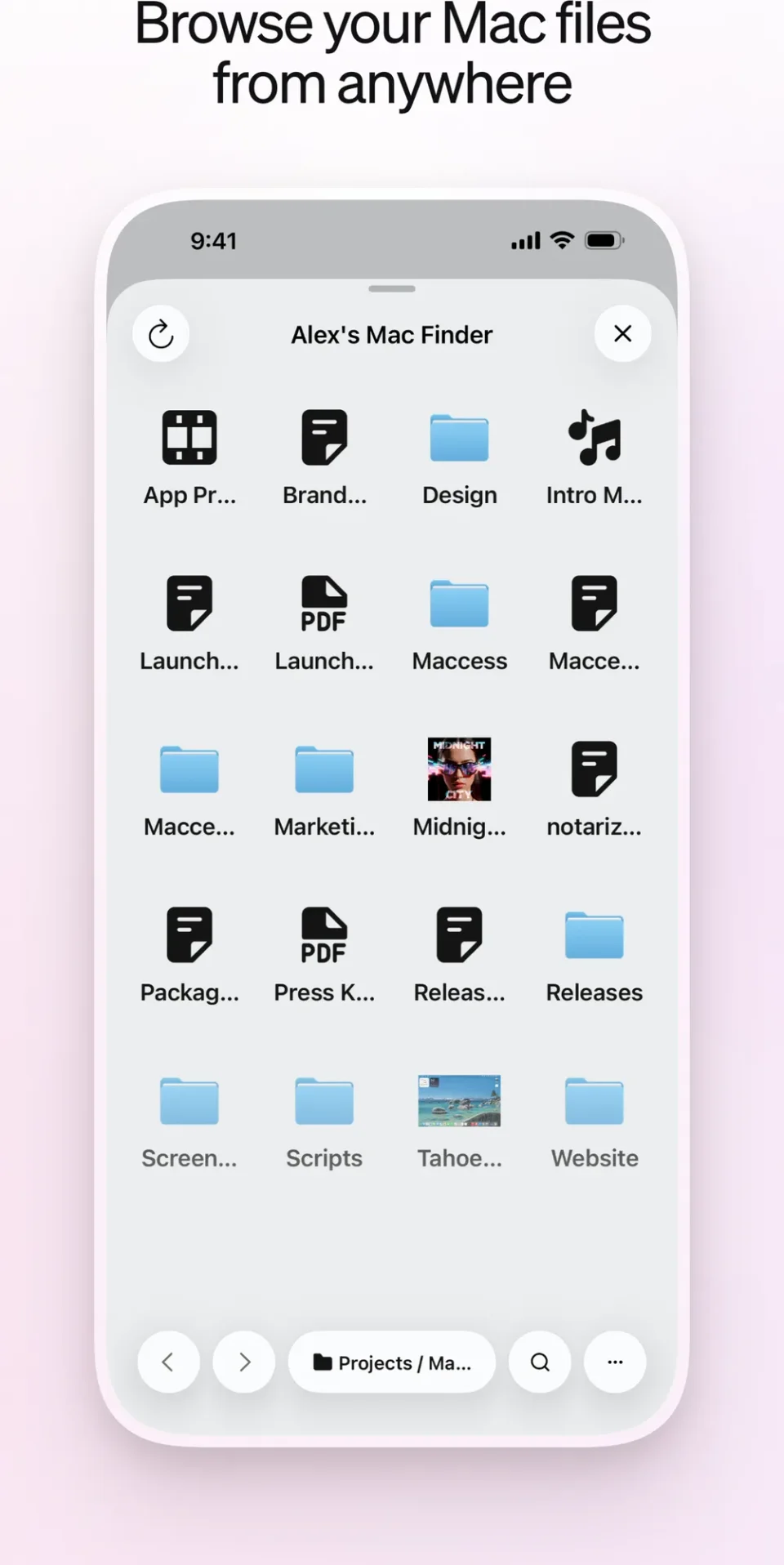 Maccess screenshot 5
