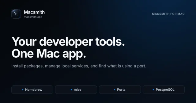 Macsmith screenshot