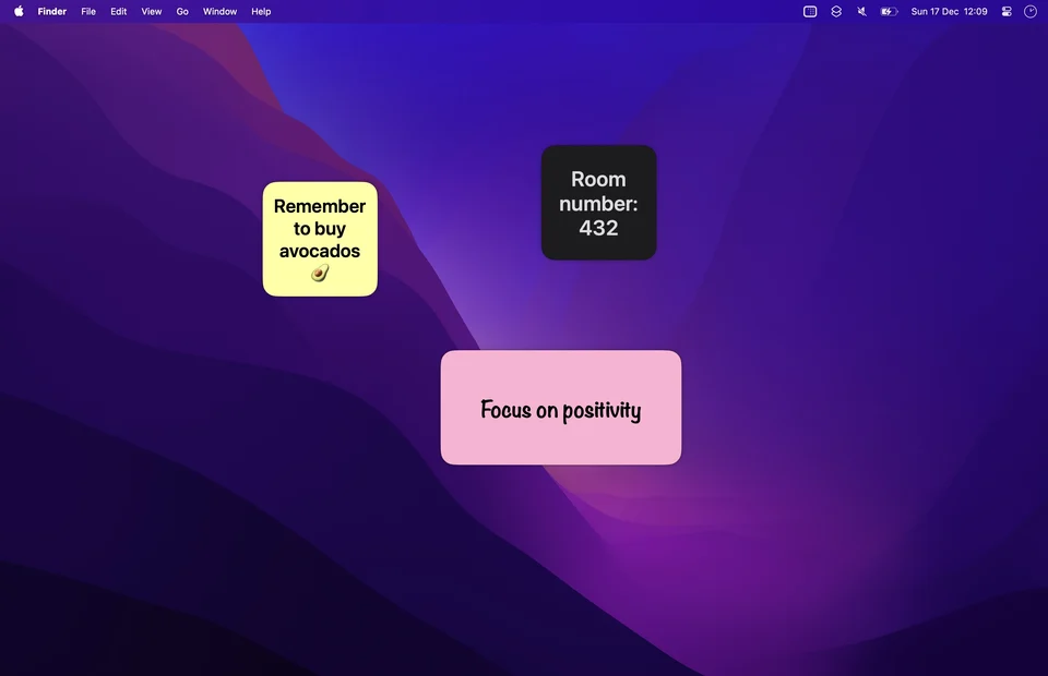 Memo Widget screenshot 2