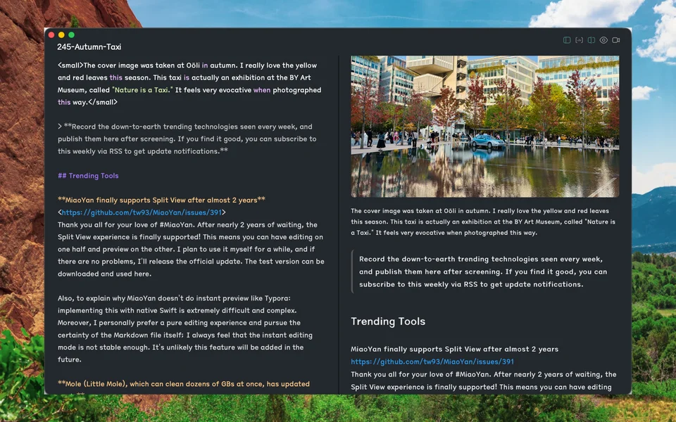 MiaoYan screenshot 4