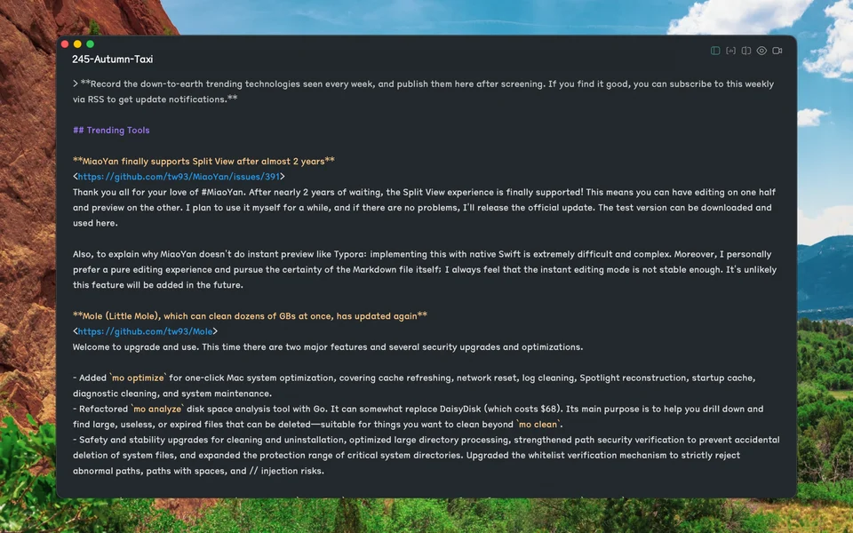 MiaoYan screenshot 7