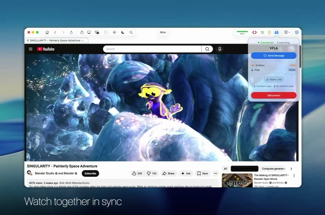 Mira screenshot