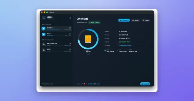 MNtfs screenshot