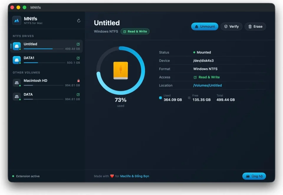 MNtfs screenshot 2