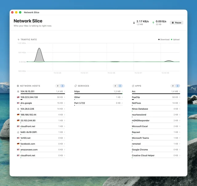 NetFluss screenshot 1