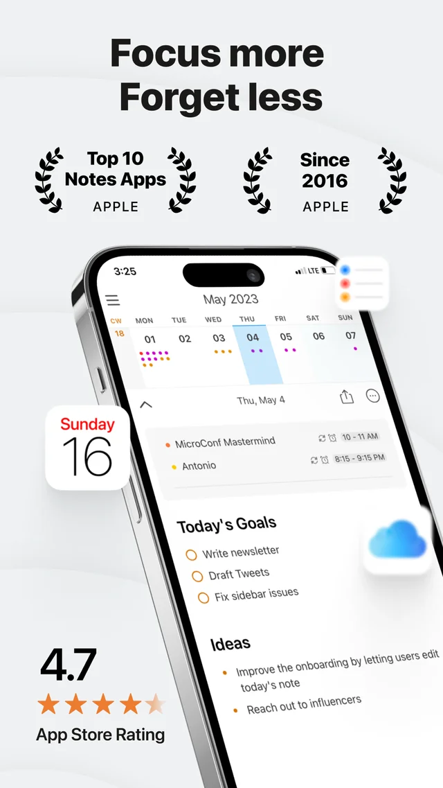 NotePlan screenshot