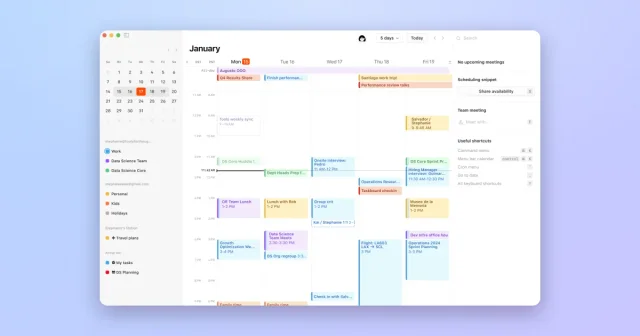 Notion Calendar screenshot