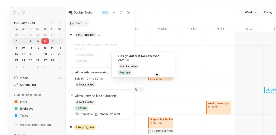 Notion Calendar screenshot 3