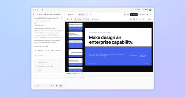 OpenDesign screenshot