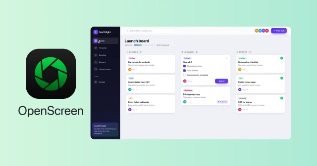 OpenScreen screenshot