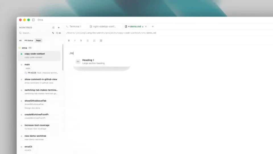 Orca screenshot 4