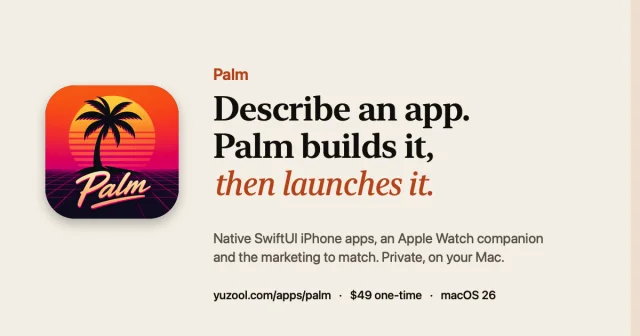Palm screenshot