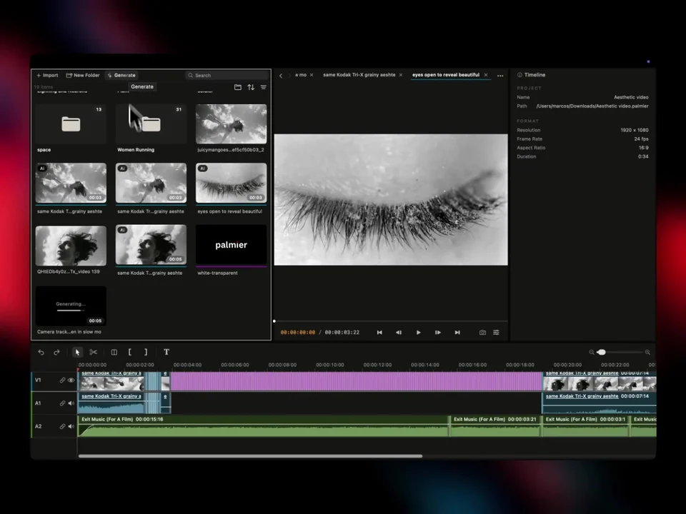 Palmier Pro screenshot 3