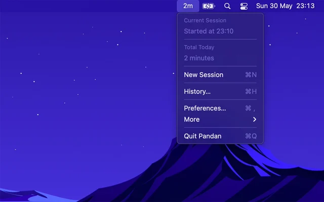 Pandan screenshot