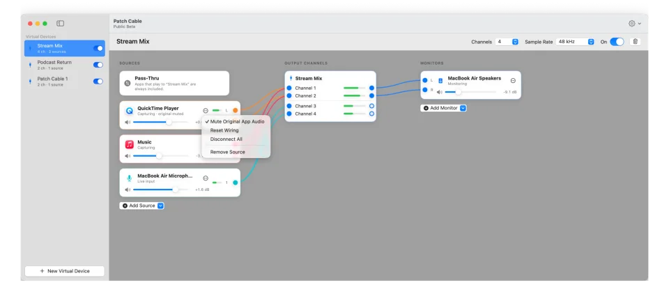 Patch Cable screenshot 3