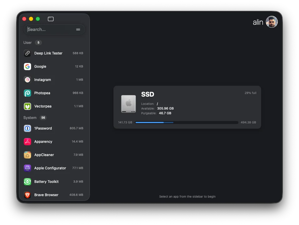 PearCleaner screenshot 3