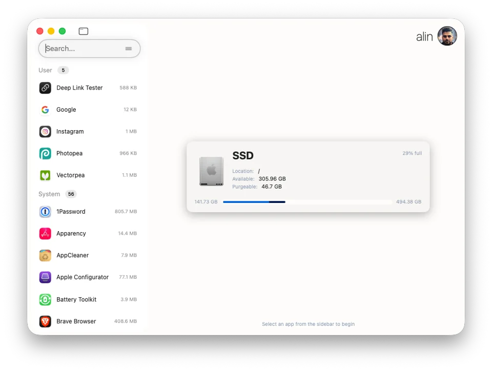 PearCleaner screenshot 4