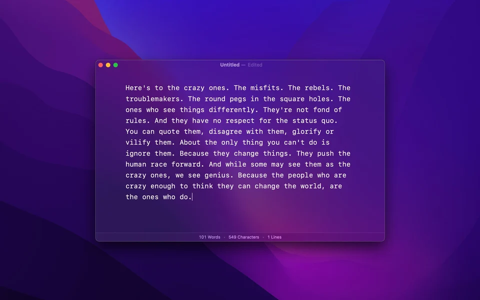Plain Text Editor screenshot 2
