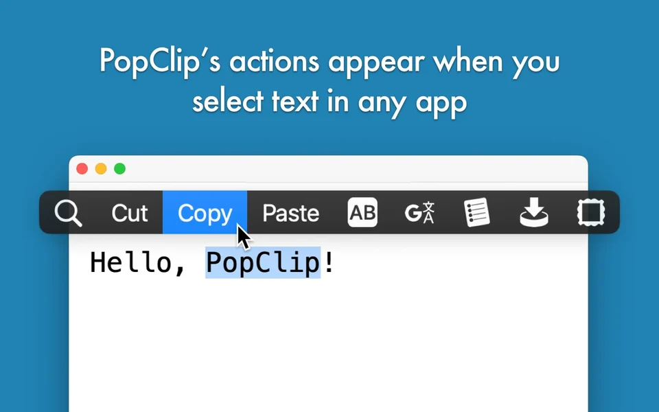 PopClip screenshot 3