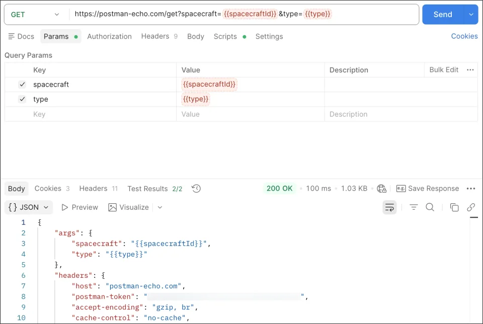 Postman screenshot 2