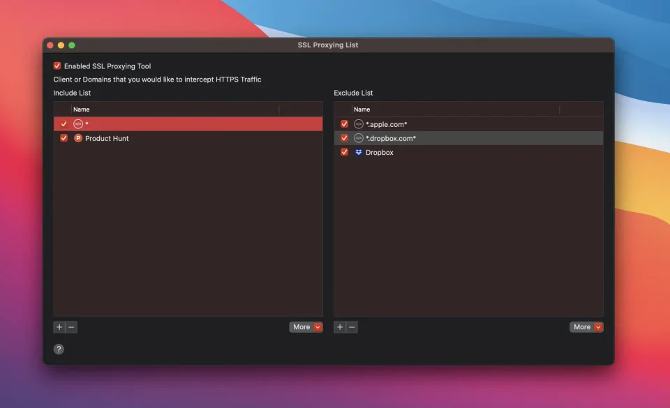 Proxyman screenshot 3