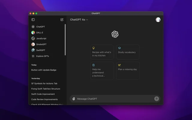 QuickGPT screenshot 1