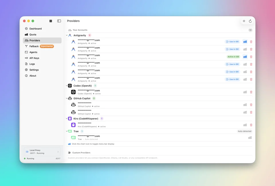 Quotio screenshot 4