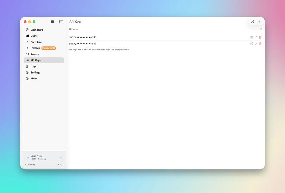 Quotio screenshot 6