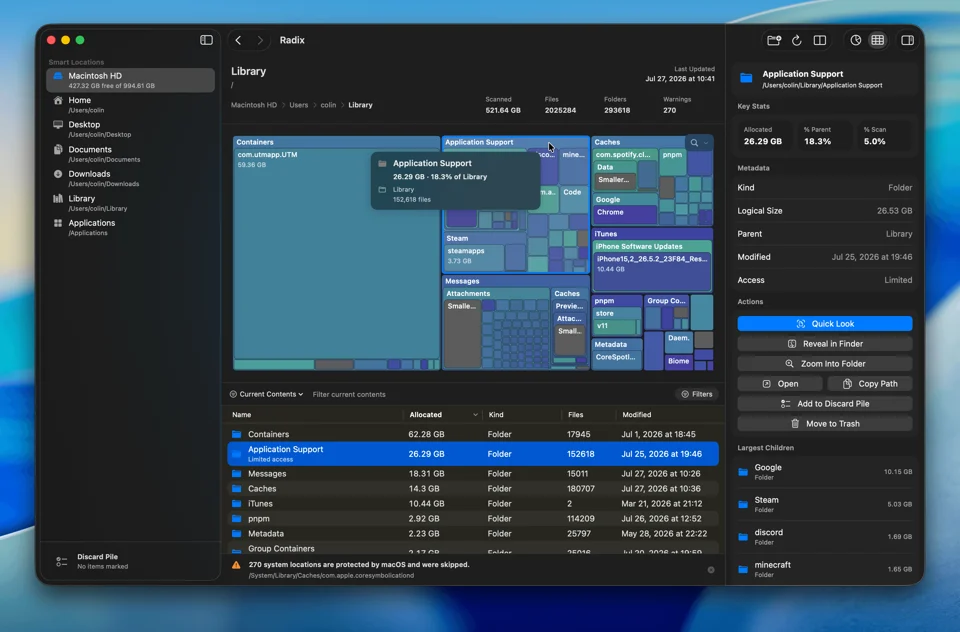 Radix screenshot 3