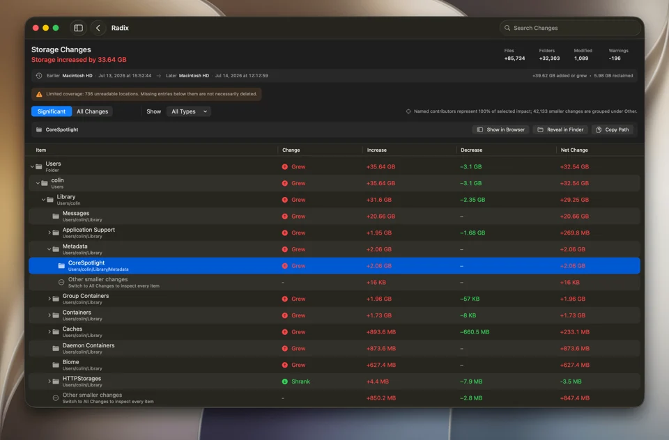 Radix screenshot 4