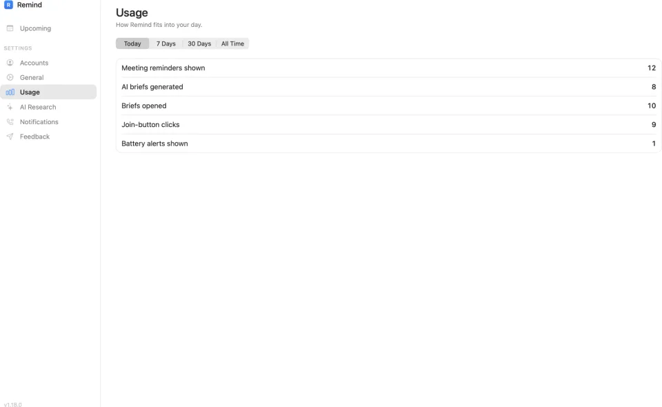 Remind screenshot 5