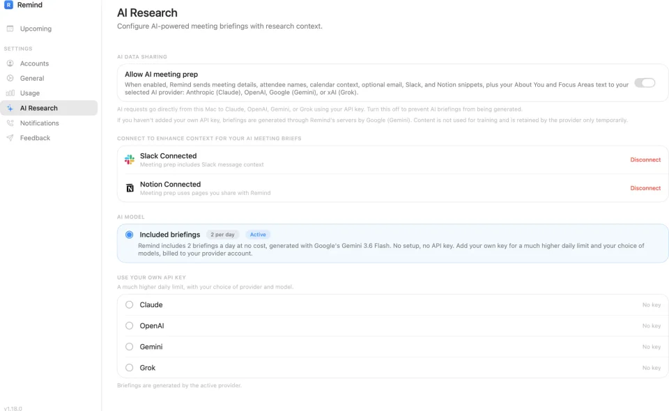 Remind screenshot 3