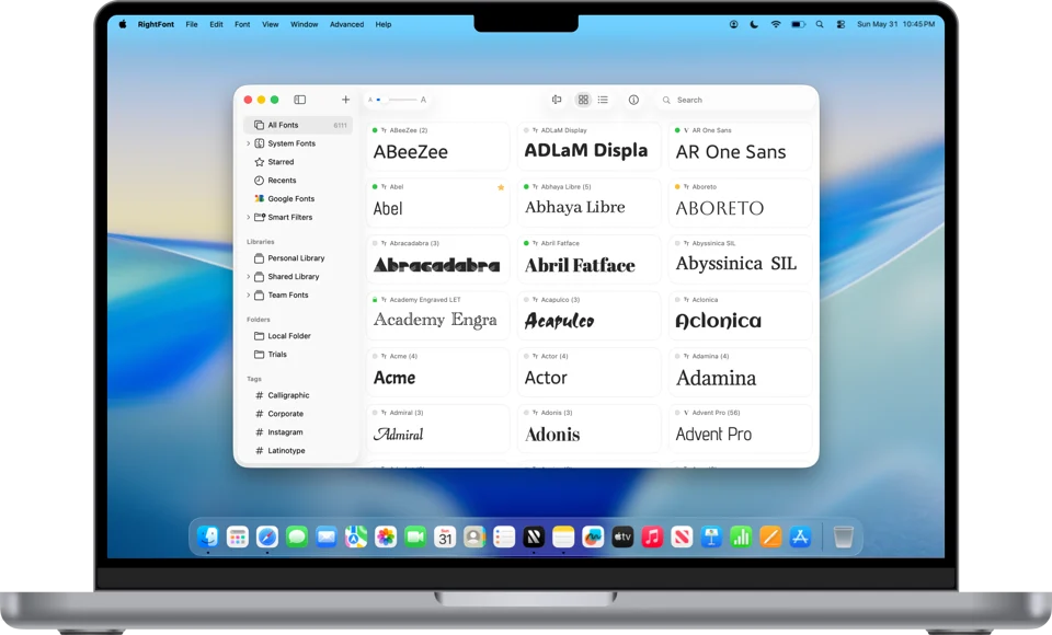 RightFont screenshot 2
