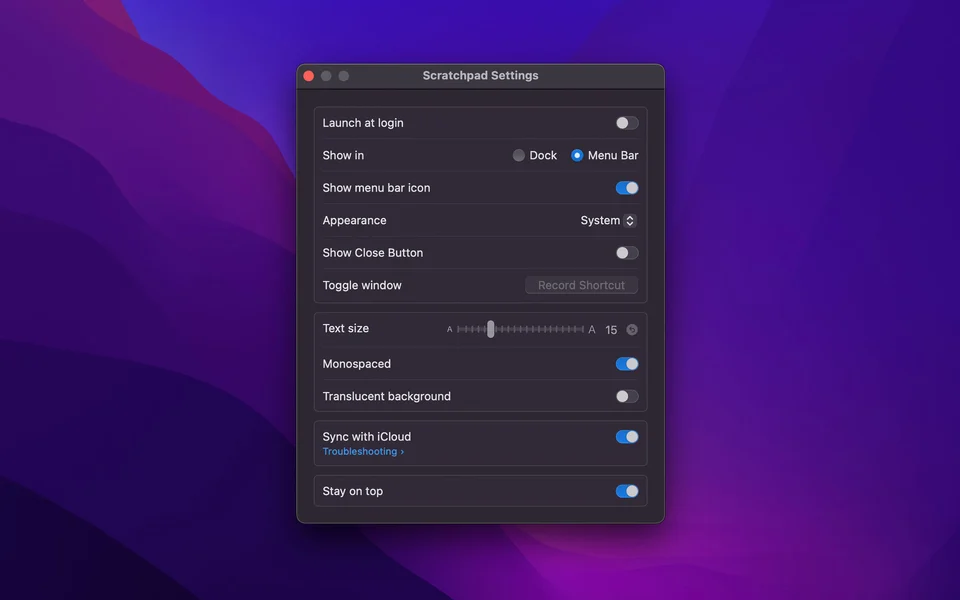 Scratchpad screenshot 2