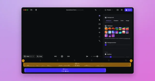 Screen Studio screenshot