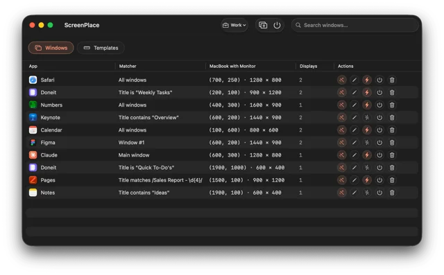 ScreenPlace screenshot