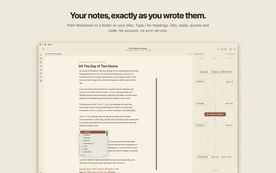 Skein Notes screenshot 2