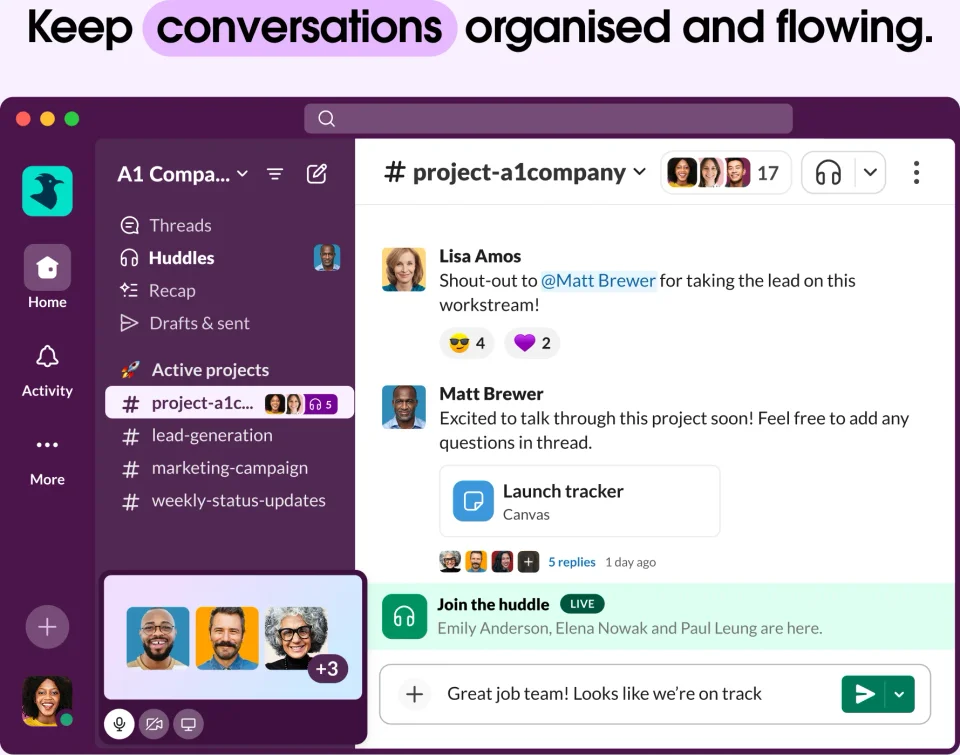 Slack screenshot 3