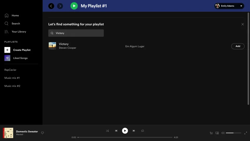 Spotify screenshot 5