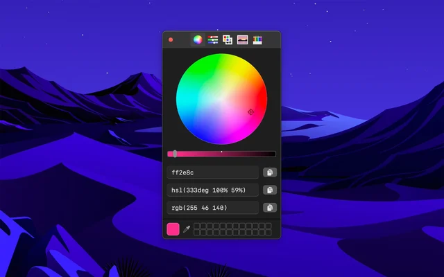 System Color Picker screenshot