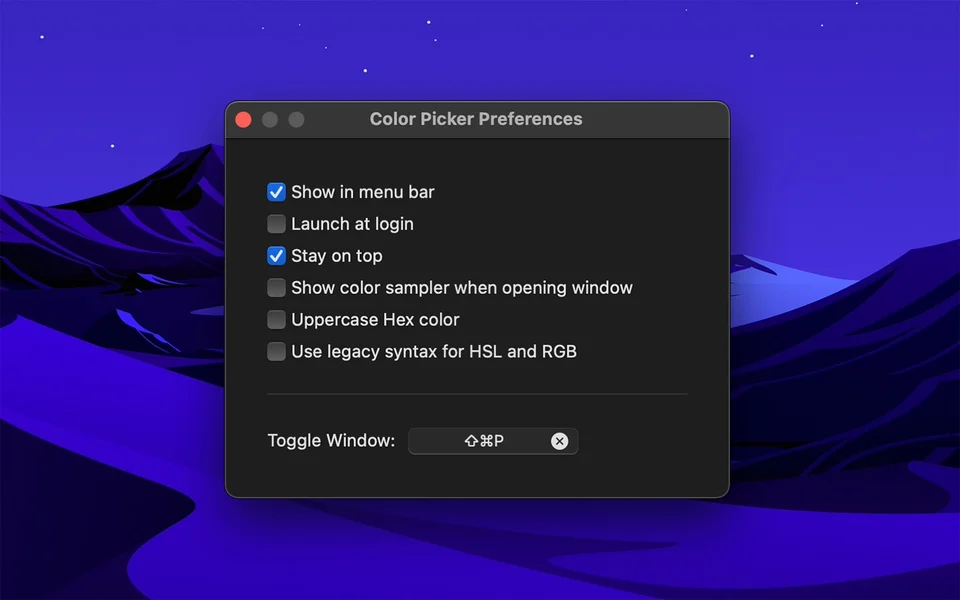 System Color Picker screenshot 2