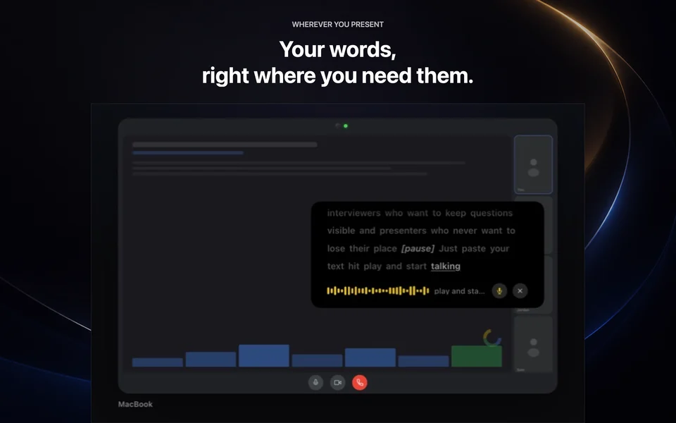 Textream screenshot 2