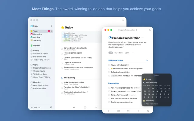 Things screenshot